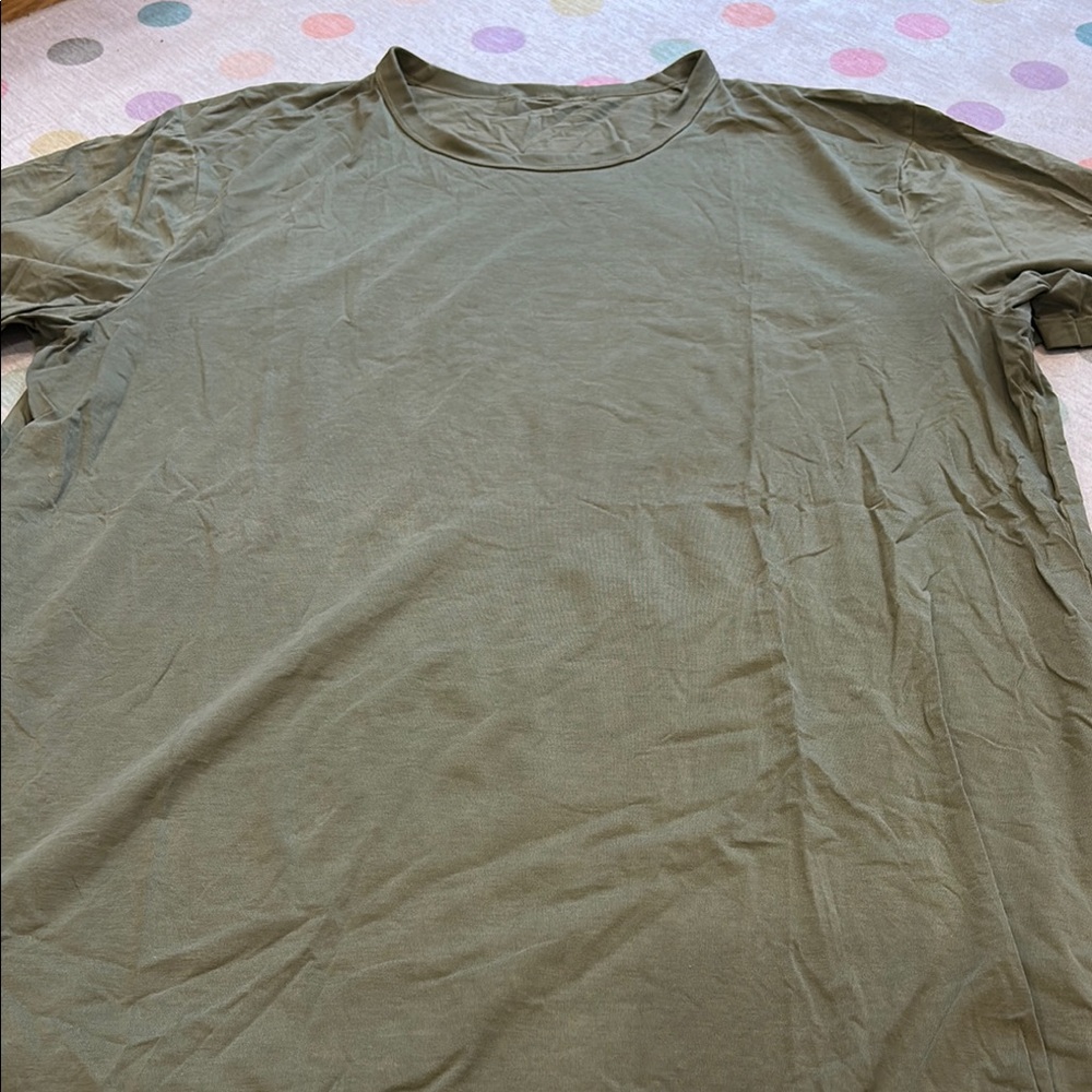 Olive Green Men's Shirt